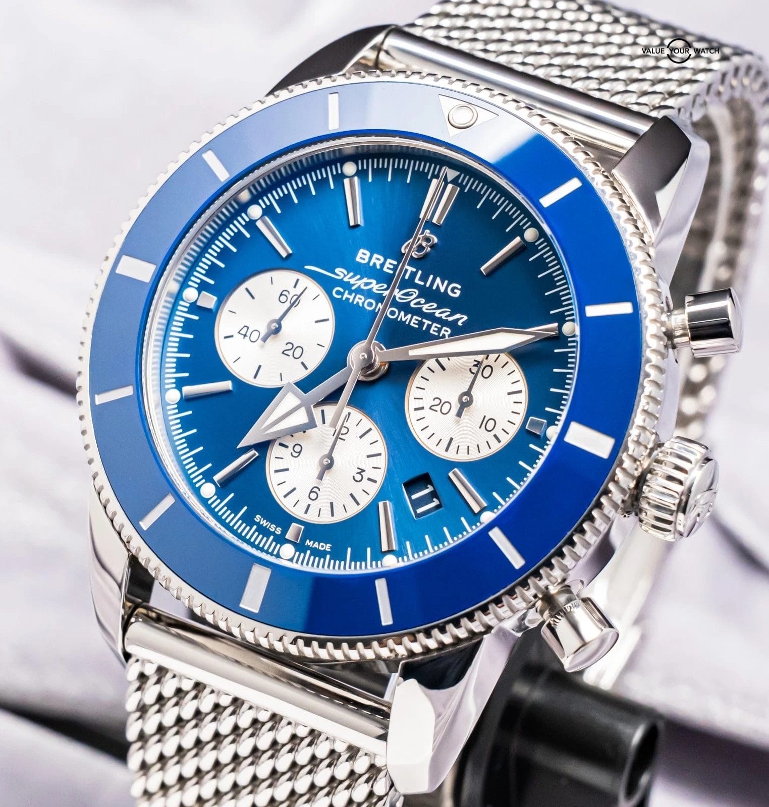 Breitling Superocean Heritage B01 Chronograph 44mm $10K MSRP WARRANTY AB0162 - Image 8