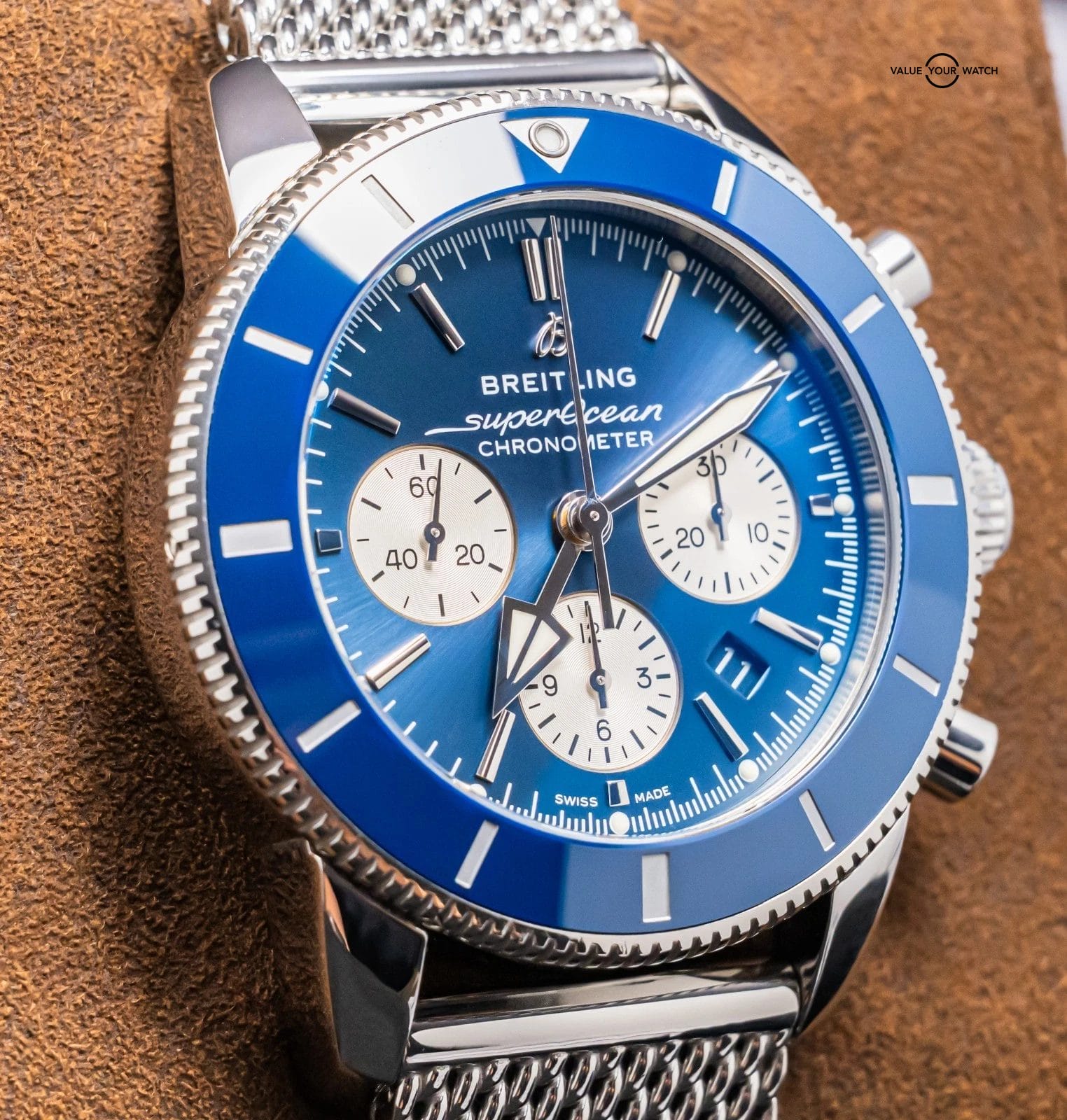 Breitling Superocean Heritage B01 Chronograph 44mm $10K MSRP WARRANTY AB0162 - Image 9