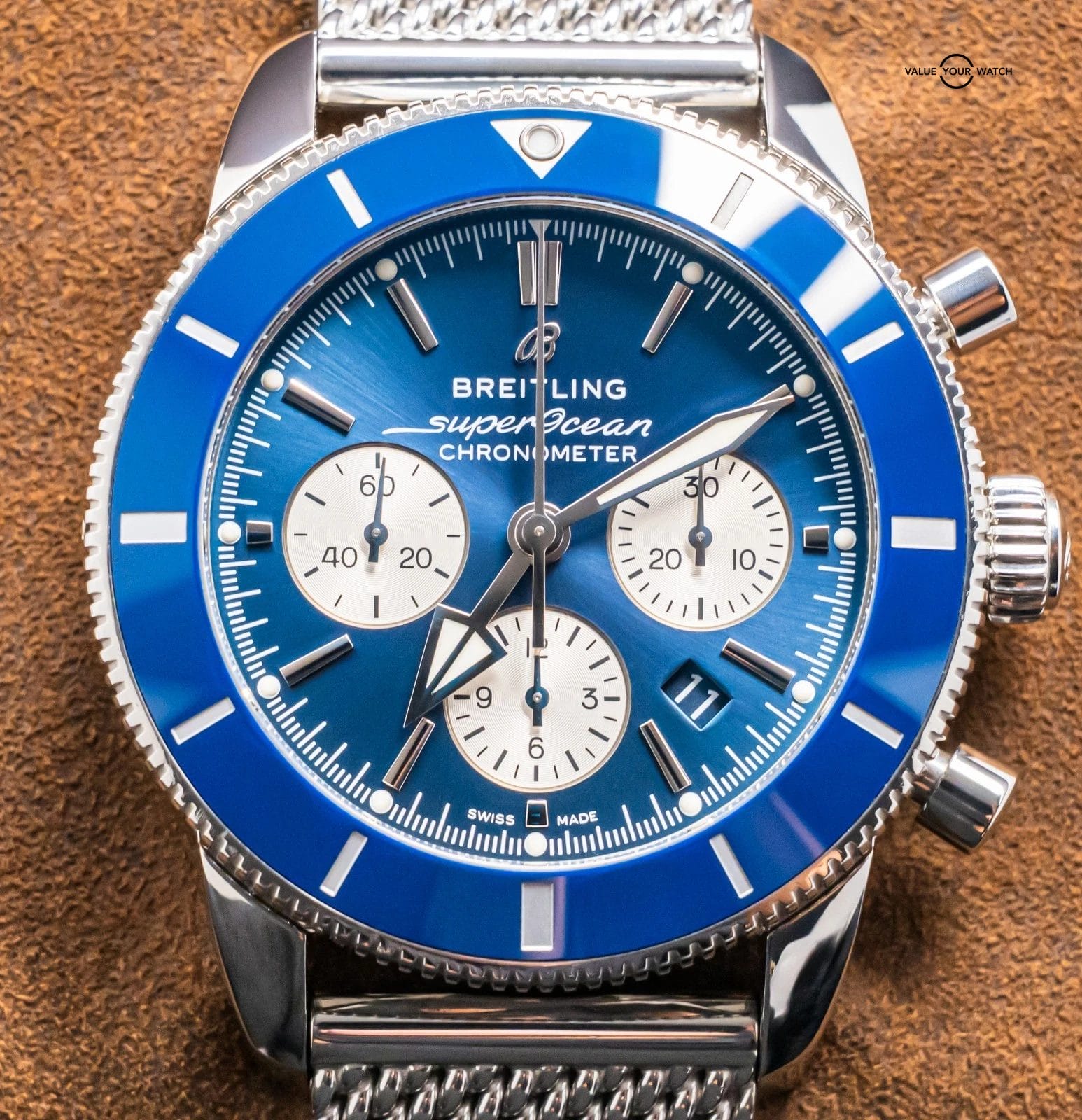 Breitling Superocean Heritage B01 Chronograph 44mm $10K MSRP WARRANTY AB0162 - Image 10