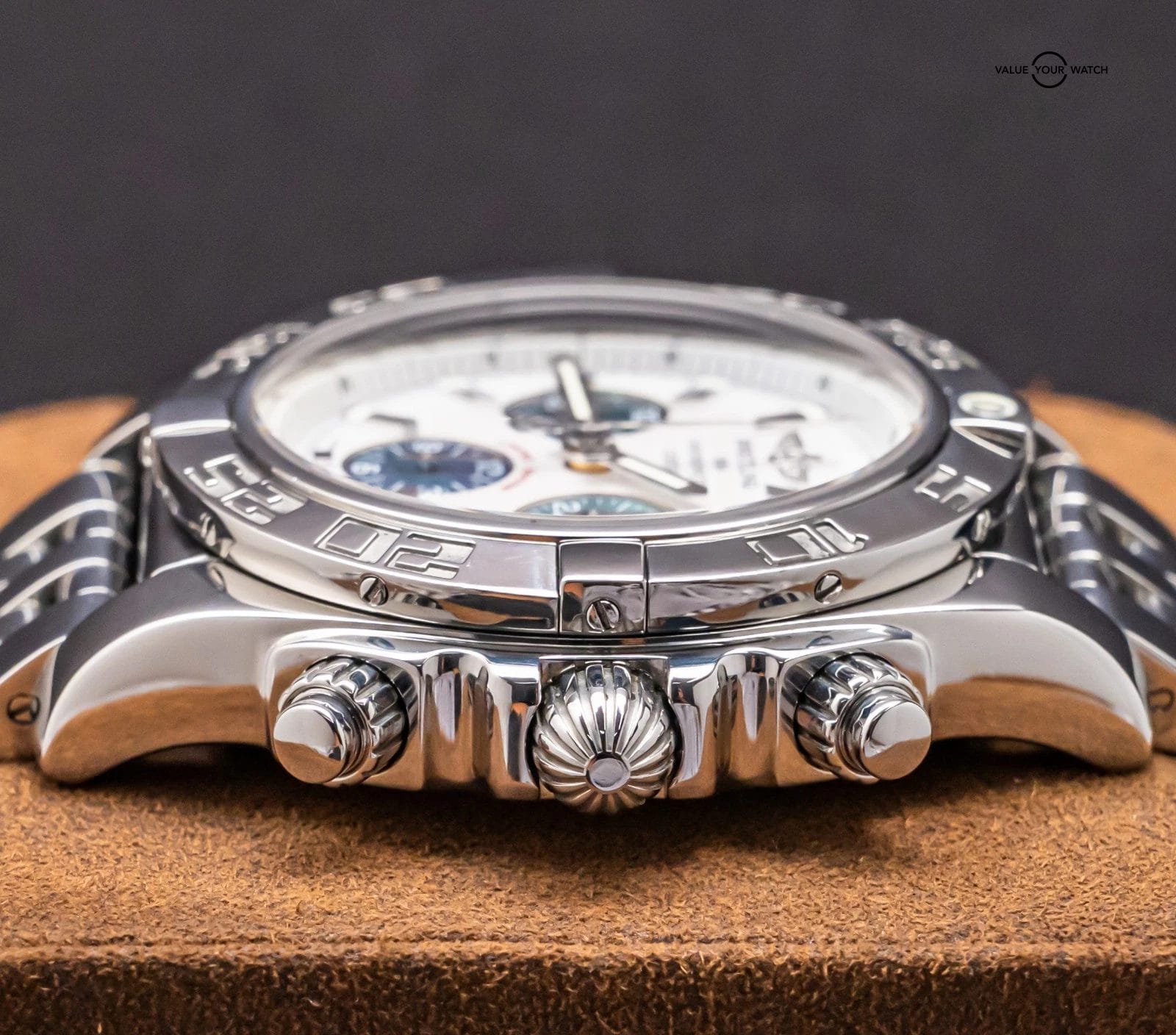 Breitling Chronomat 44 White Mother of Pearl Dial Limited Of 300 AB0110 - Image 10