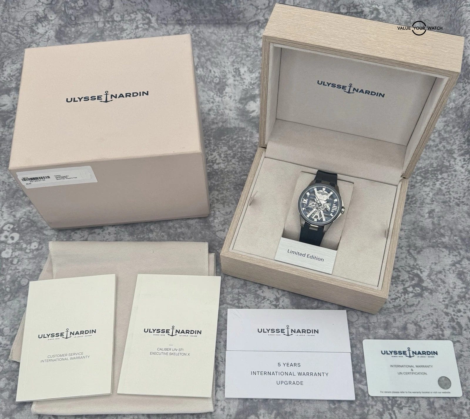 Ulysse Nardin Blast Skeleton X 42mm Titanium 3713-260/03 Excellent Box & Papers! - Image 2