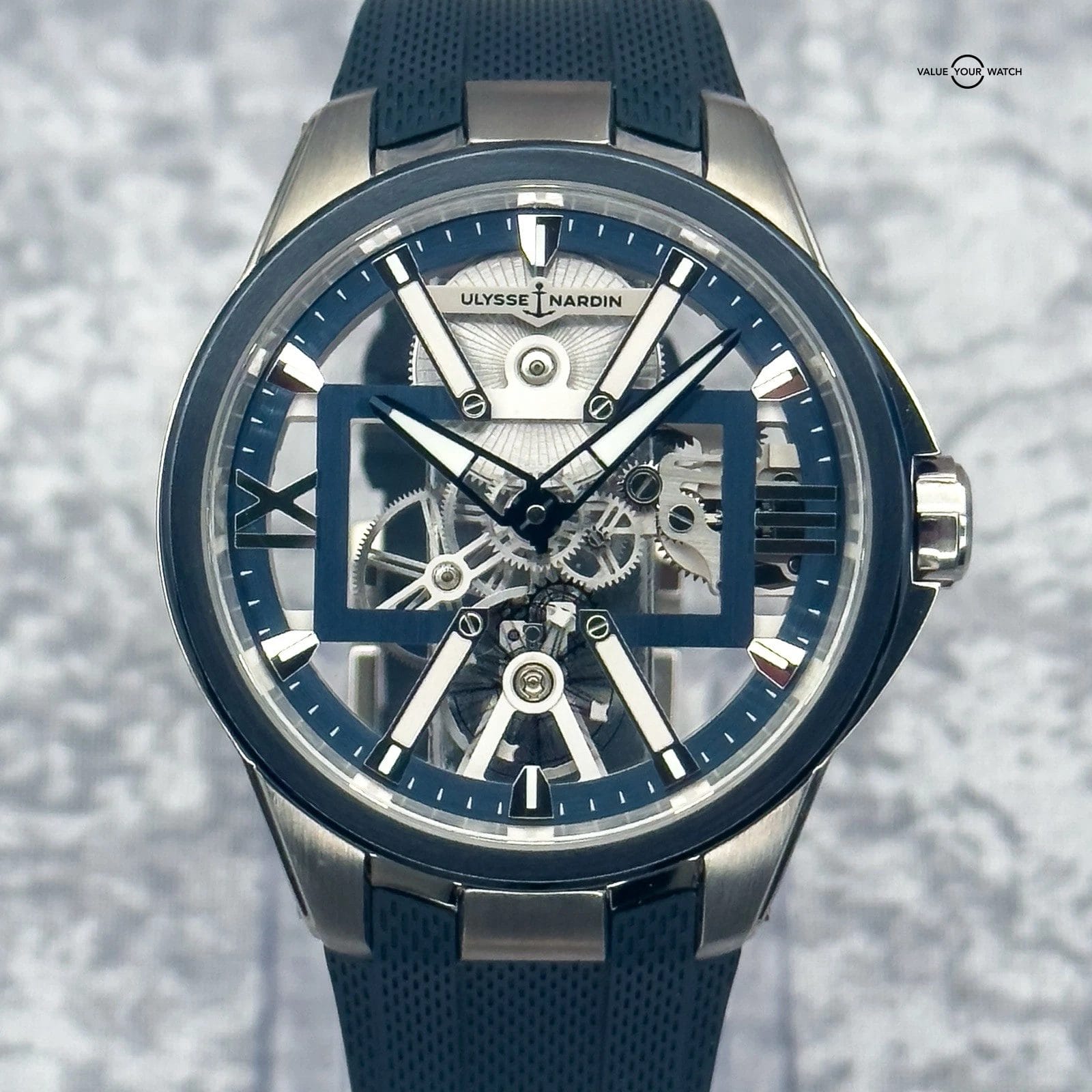 Ulysse Nardin Blast Skeleton X 42mm Titanium 3713-260/03 Excellent Box & Papers!