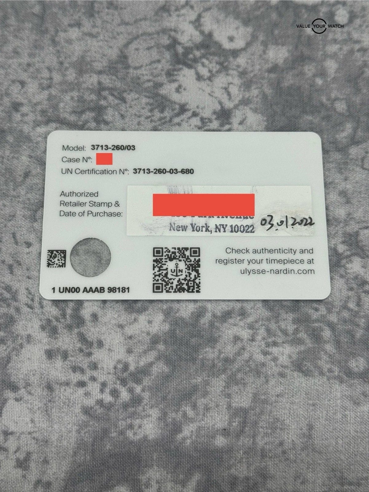 Ulysse Nardin Blast Skeleton X 42mm Titanium 3713-260/03 Excellent Box & Papers! - Image 4