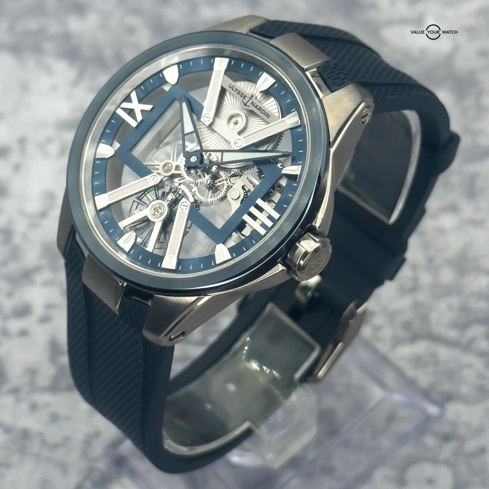 Ulysse Nardin Blast Skeleton X 42mm Titanium 3713-260/03 Excellent Box & Papers! - Image 12