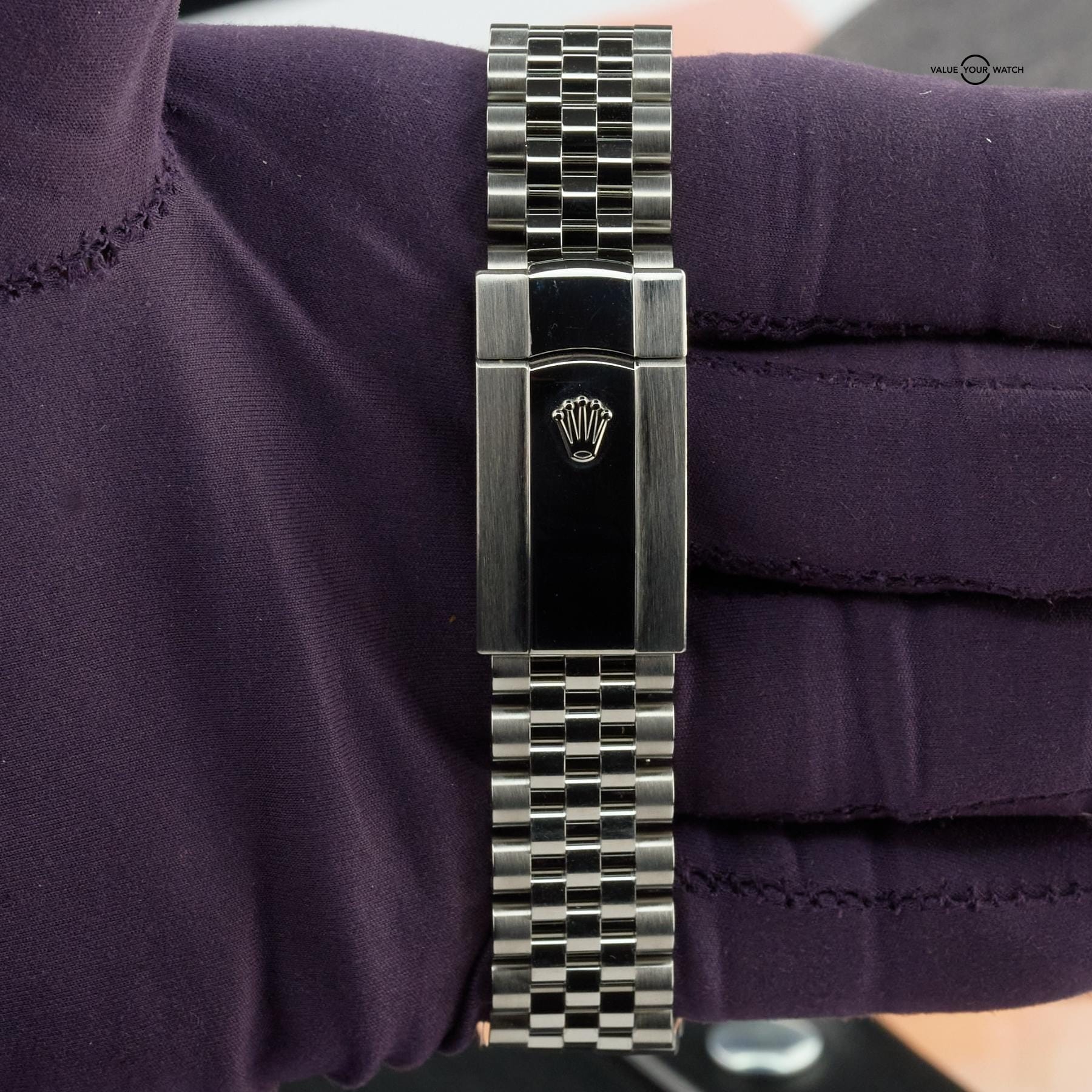 Rolex Datejust 41 Steel White Gold Fluted Bezel 126334 Full Set - Image 12