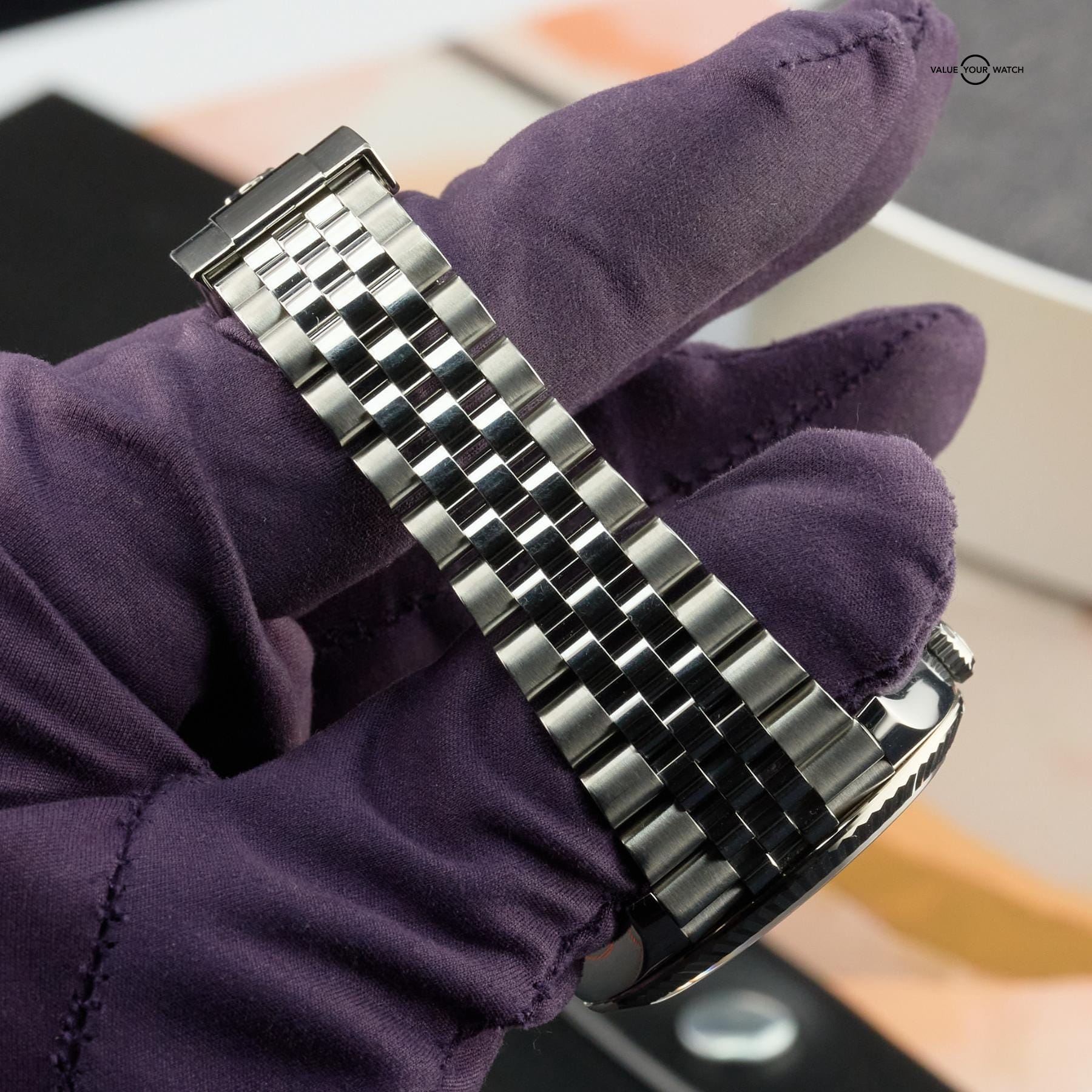 Rolex Datejust 41 Steel White Gold Fluted Bezel 126334 Full Set - Image 17