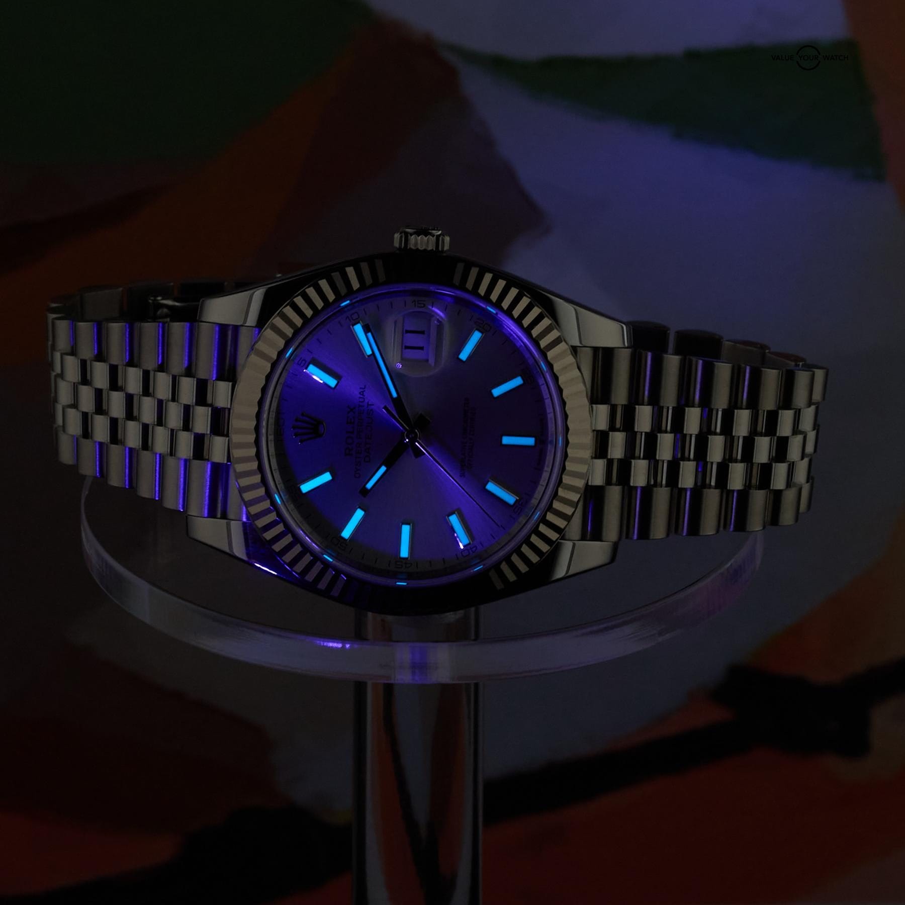 Rolex Datejust 41 Steel White Gold Fluted Bezel 126334 Full Set - Image 21