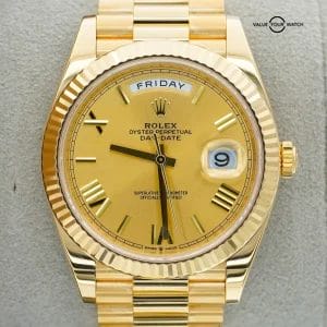 Rolex President Day-Date 40mm 228238 18K Yellow Gold Roman Dial BOXES/PAPERS!!