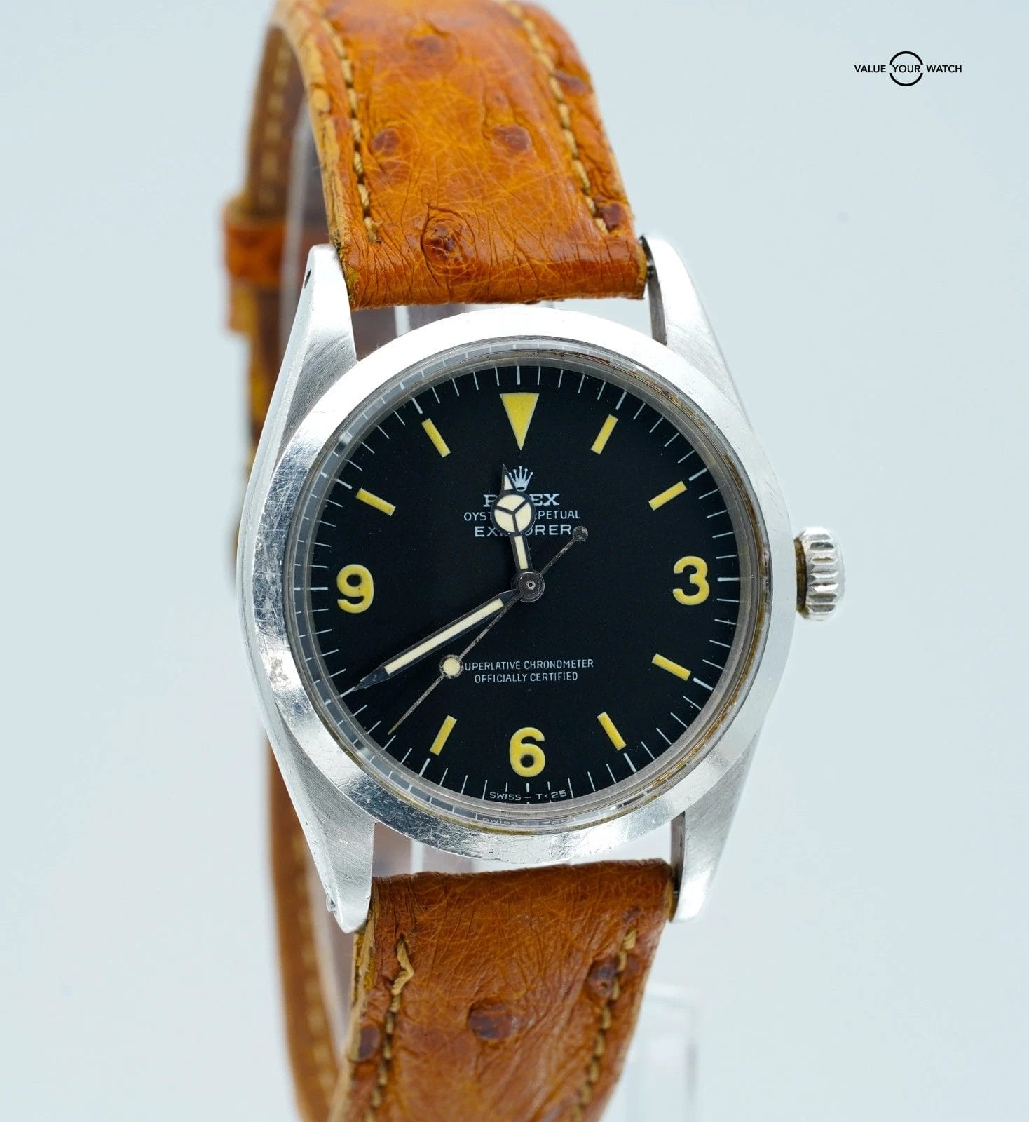 1969 Rolex Explorer 1016 MK1 Frog Foot Dial Stainless Steel - Image 2