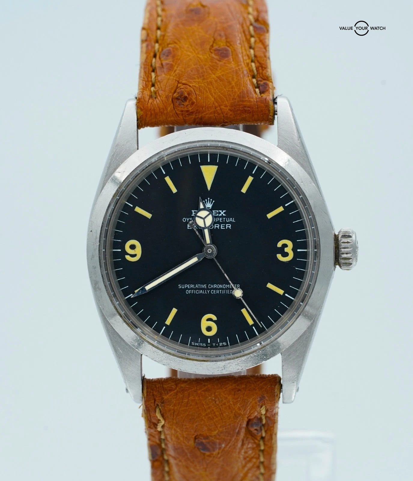 1969 Rolex Explorer 1016 MK1 Frog Foot Dial Stainless Steel