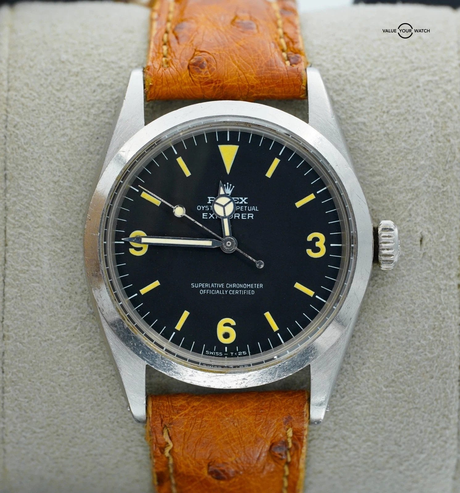 1969 Rolex Explorer 1016 MK1 Frog Foot Dial Stainless Steel - Image 8
