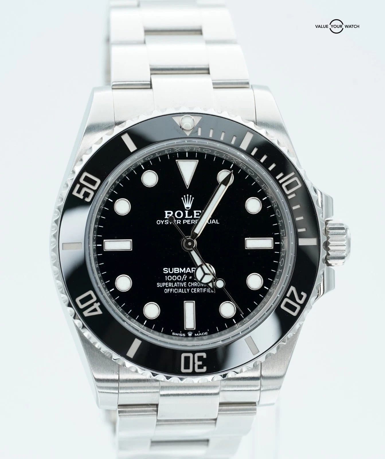 2023 Rolex Submariner No Date 41mm 124060 Stainless Steel Black Dial BOX/PAPERS! - Image 4