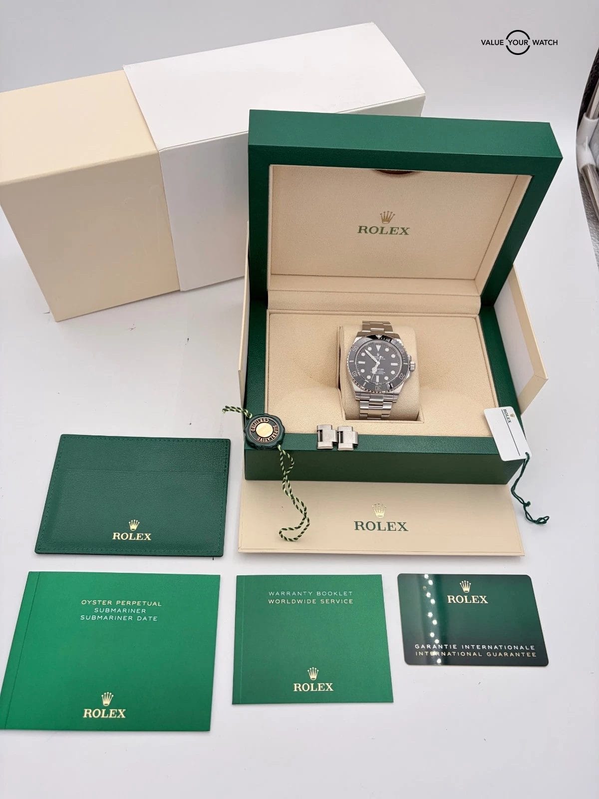 2023 Rolex Submariner No Date 41mm 124060 Stainless Steel Black Dial BOX/PAPERS! - Image 3