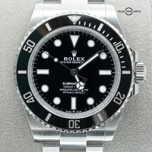2023 Rolex Submariner No Date 41mm 124060 Stainless Steel Black Dial BOX/PAPERS!