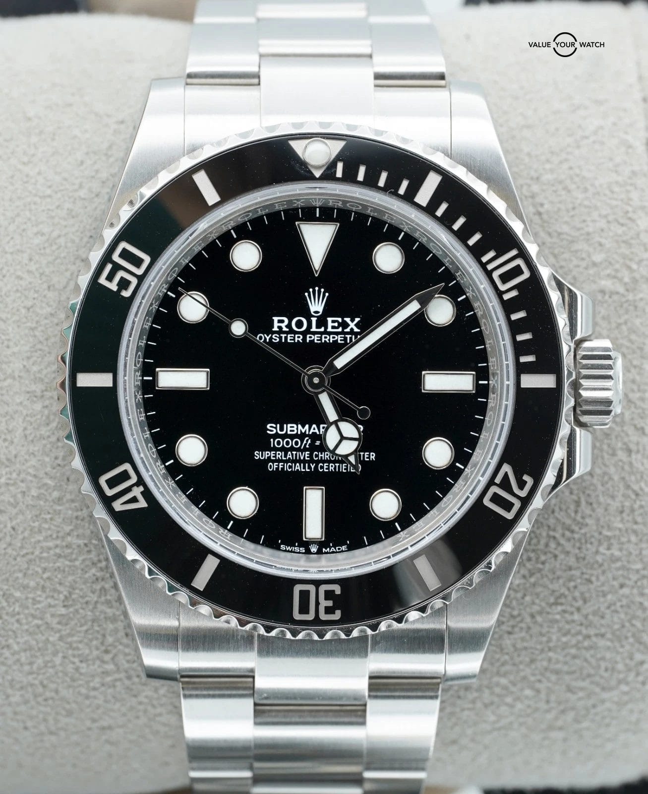 2023 Rolex Submariner No Date 41mm 124060 Stainless Steel Black Dial BOX/PAPERS!