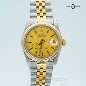 Rolex Datejust 31mm Midsize 68273 18K Yellow Gold Stainless Steel!