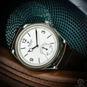 Rolex Perpetual 1908 18kt White Gold White Dial – Full kit – 39mm – 52509