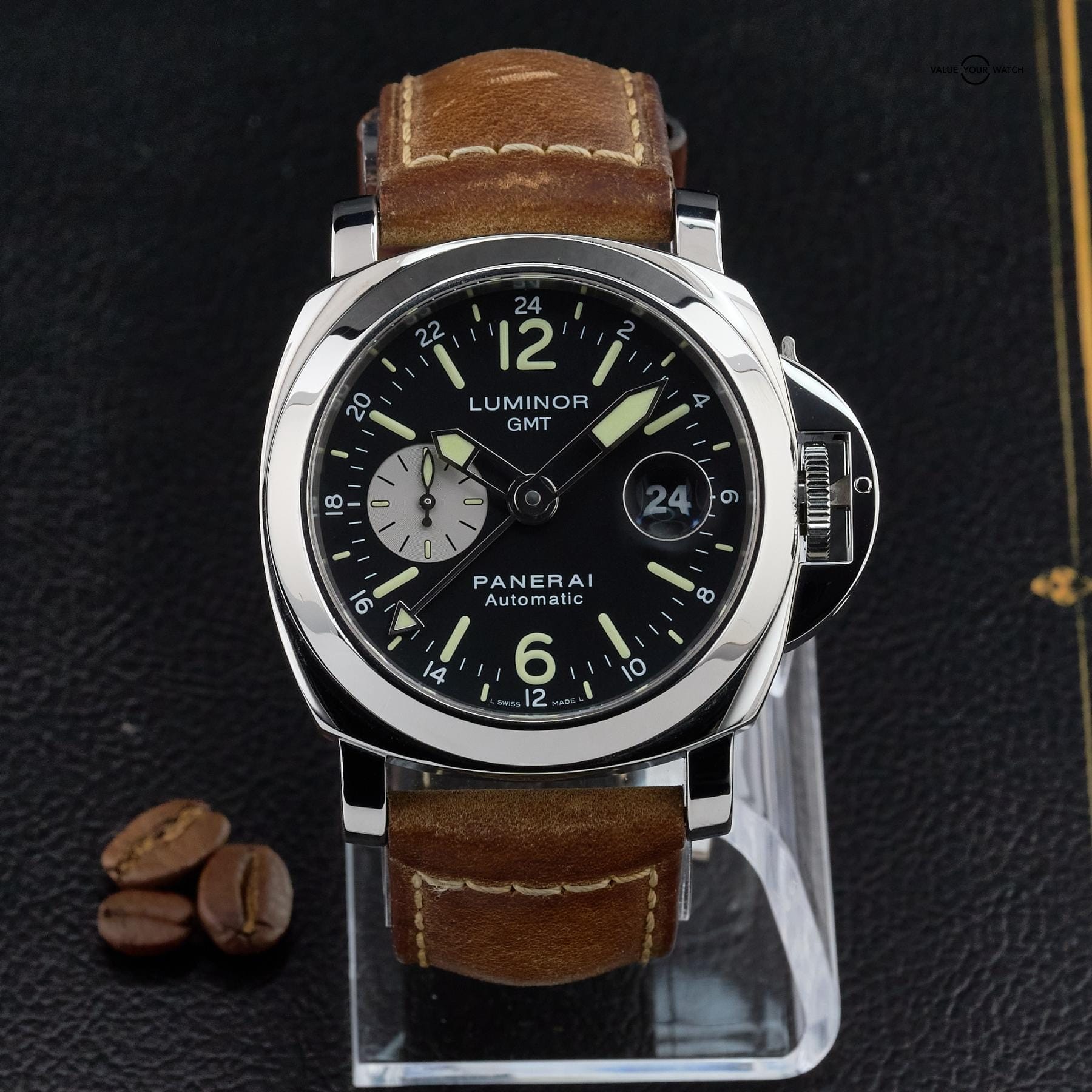 Panerai Luminor GMT 44mm Steel PAM00088 Full Set - Image 2