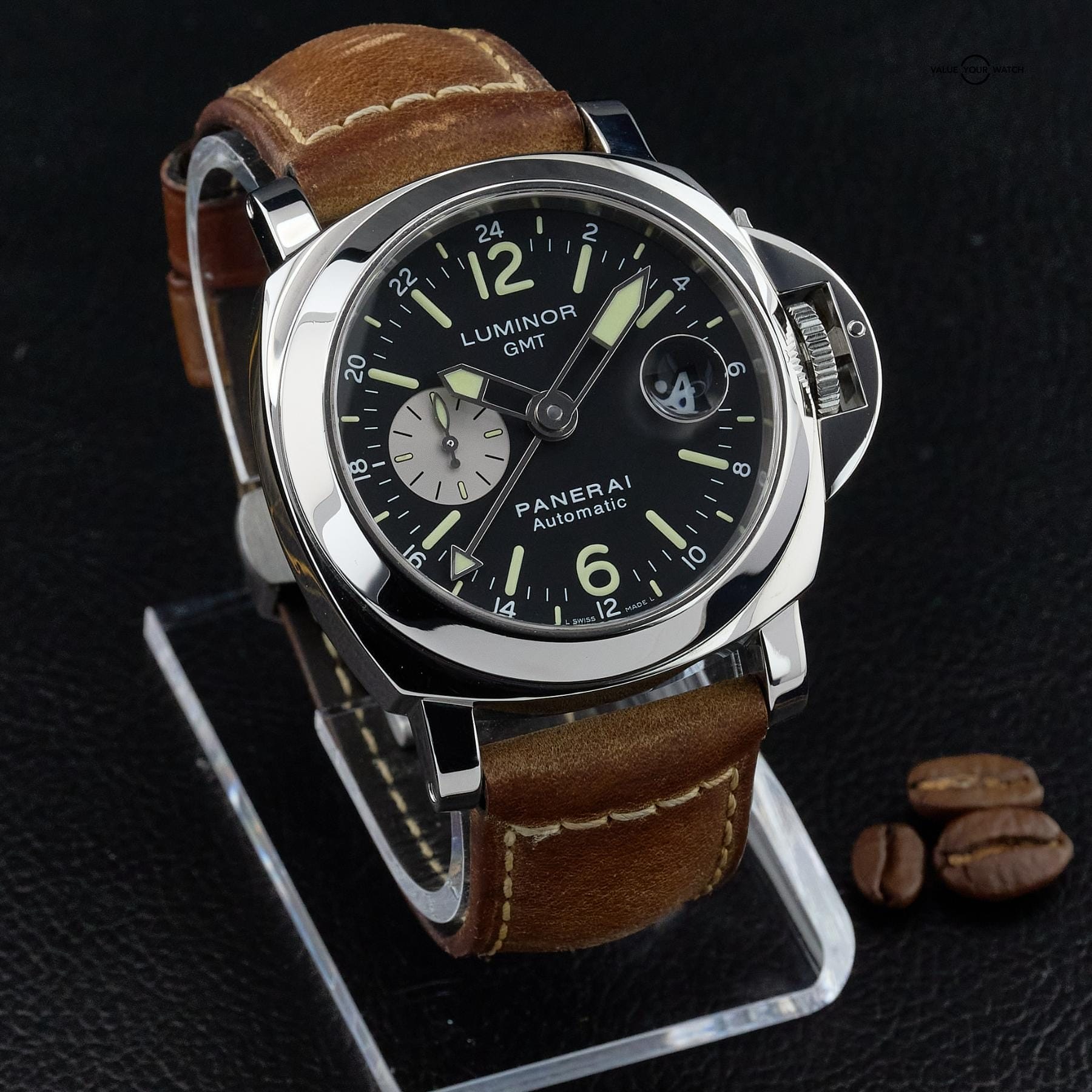 Panerai Luminor GMT 44mm Steel PAM00088 Full Set - Image 4