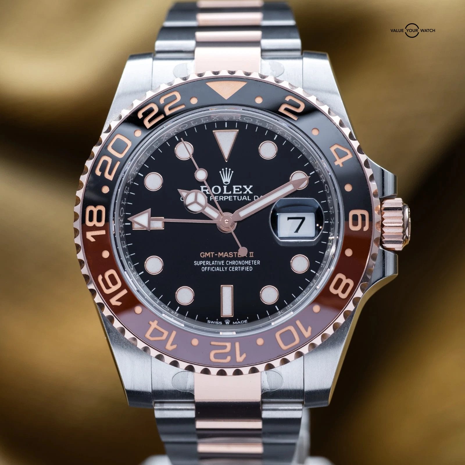 Rolex GMT Master II “Root Beer” 40mm 126711CHNR – Complete Set