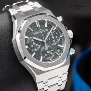 NEW ! Audemars Piguet Royal Oak Chronograph Green Men’s 26240ST.OO.1320ST.08