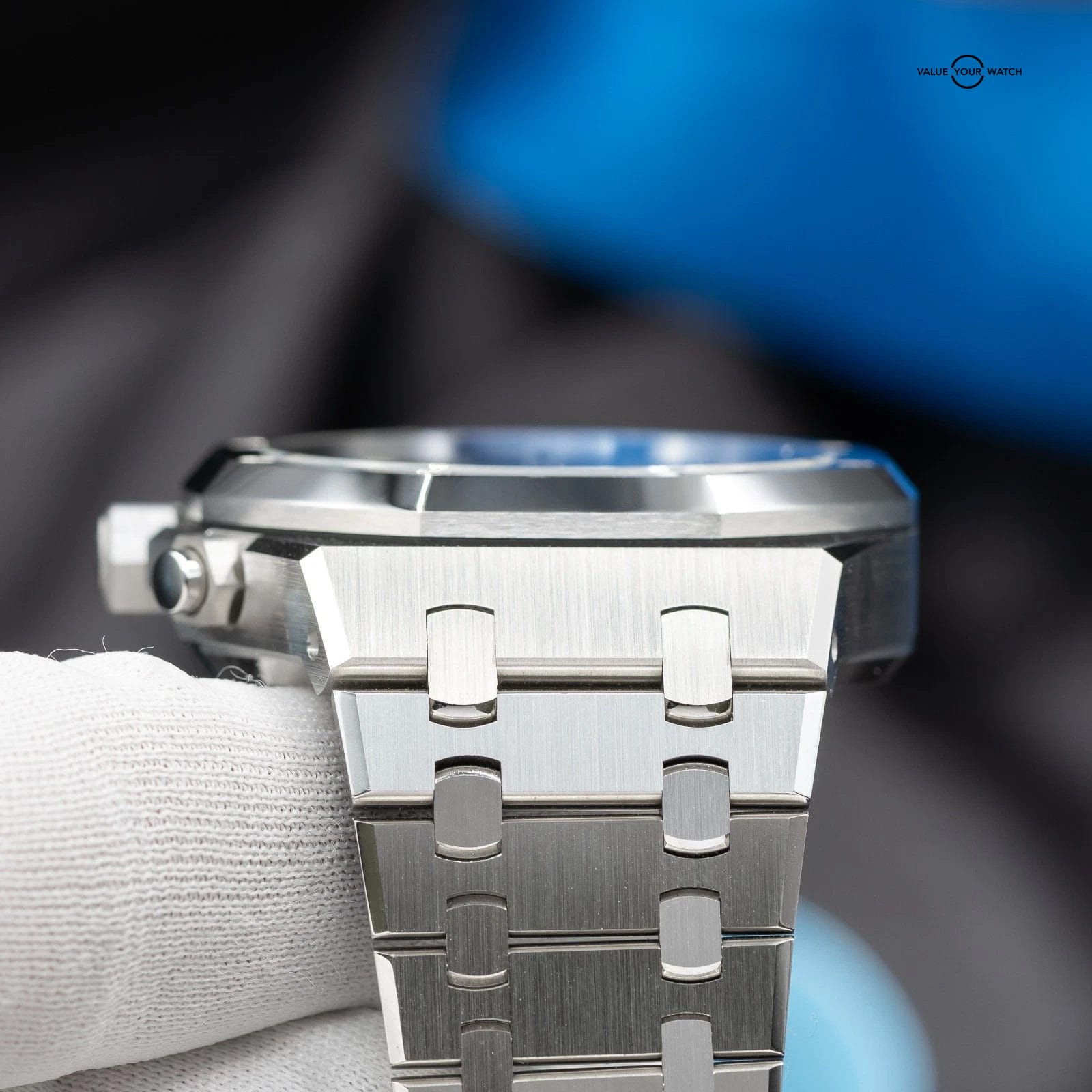 NEW ! Audemars Piguet Royal Oak Chronograph Green Men's 26240ST.OO.1320ST.08 - Image 9