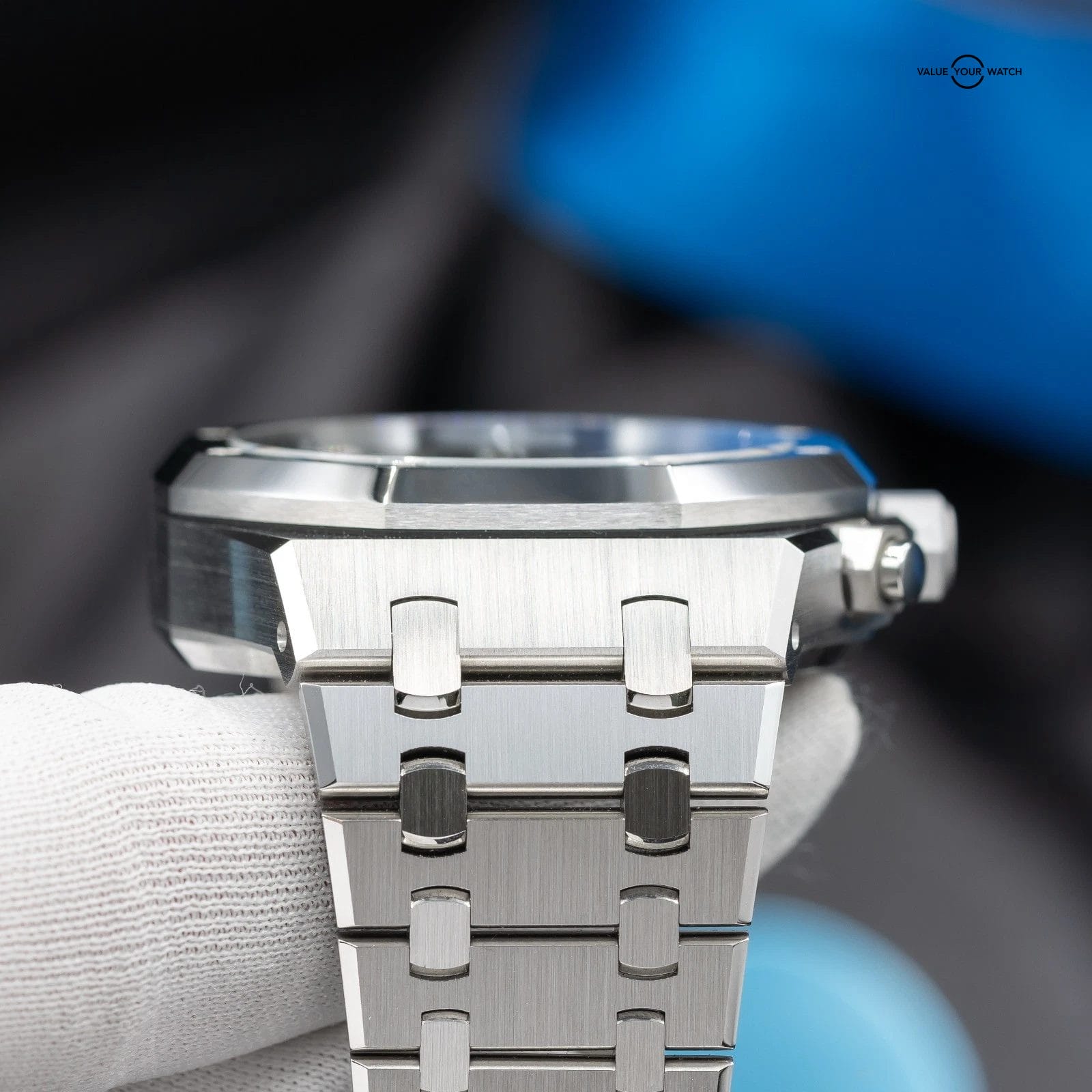 NEW ! Audemars Piguet Royal Oak Chronograph Green Men's 26240ST.OO.1320ST.08 - Image 8