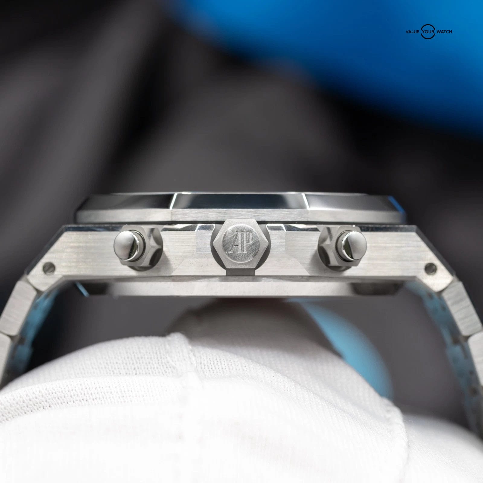 NEW ! Audemars Piguet Royal Oak Chronograph Green Men's 26240ST.OO.1320ST.08 - Image 6