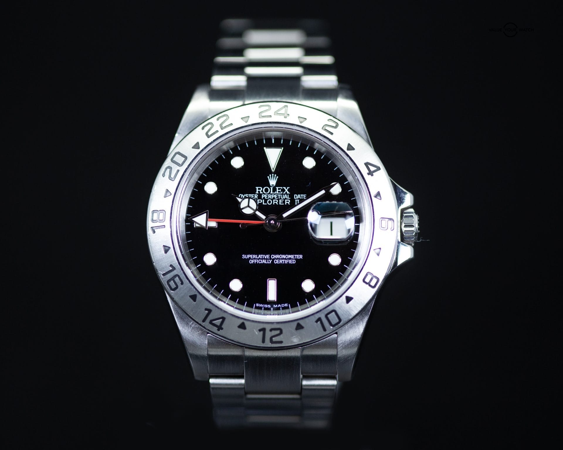 Rolex Explorer II Black Dial | Ref. 16570 | 40mm | F-Serial | Complete Set (2004)