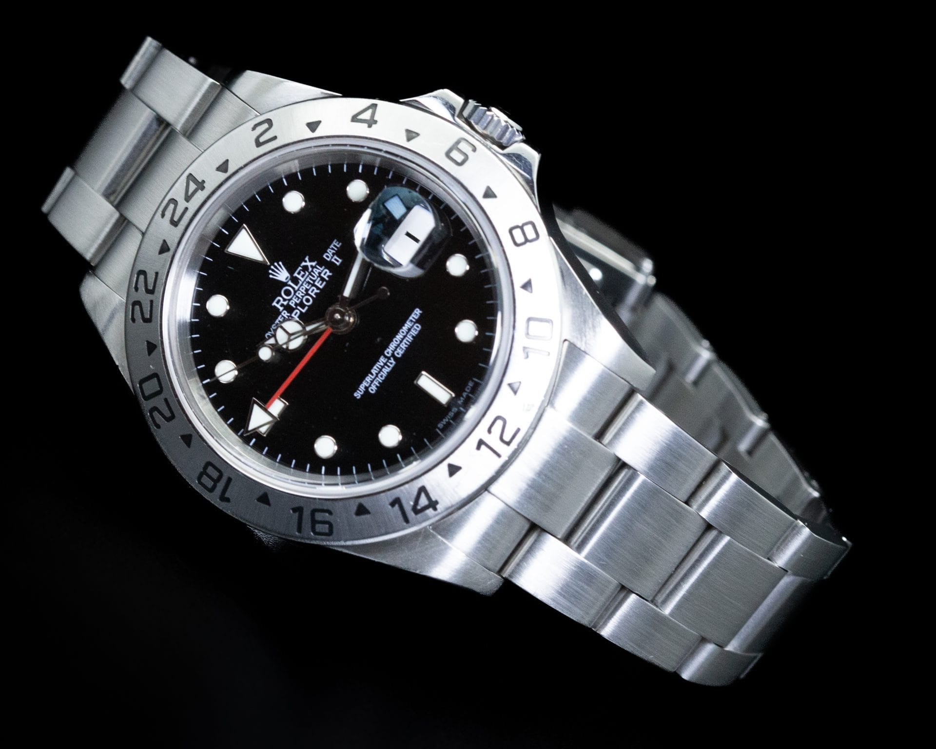Rolex Explorer II Black Dial | Ref. 16570 | 40mm | F-Serial | Complete Set (2004) - Image 7