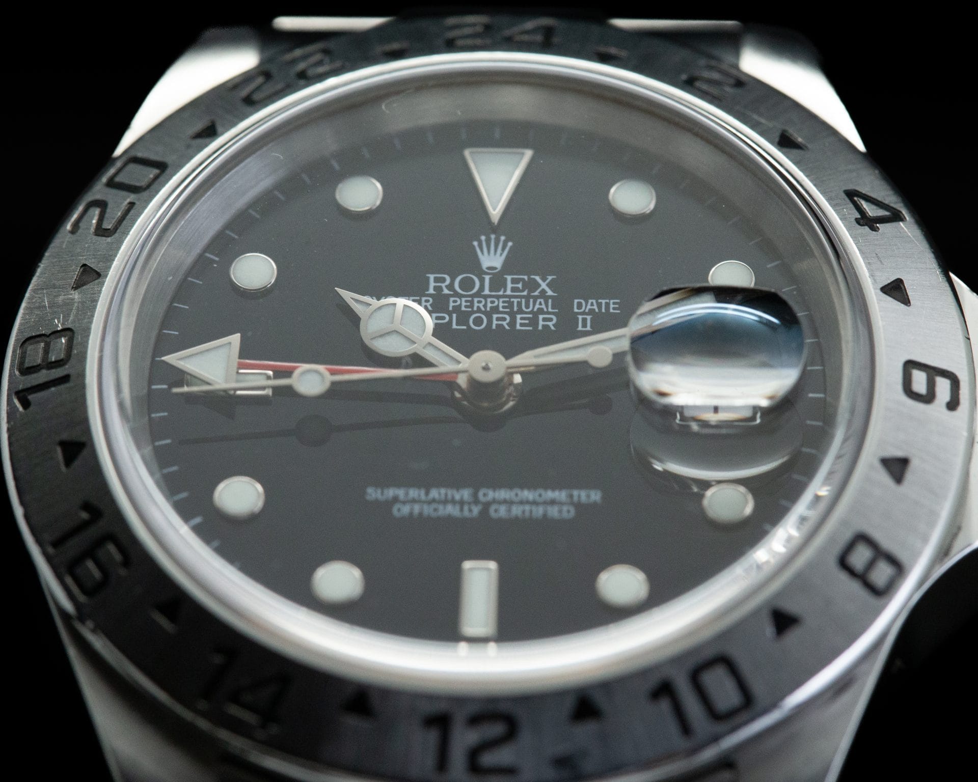 Rolex Explorer II Black Dial | Ref. 16570 | 40mm | F-Serial | Complete Set (2004) - Image 8