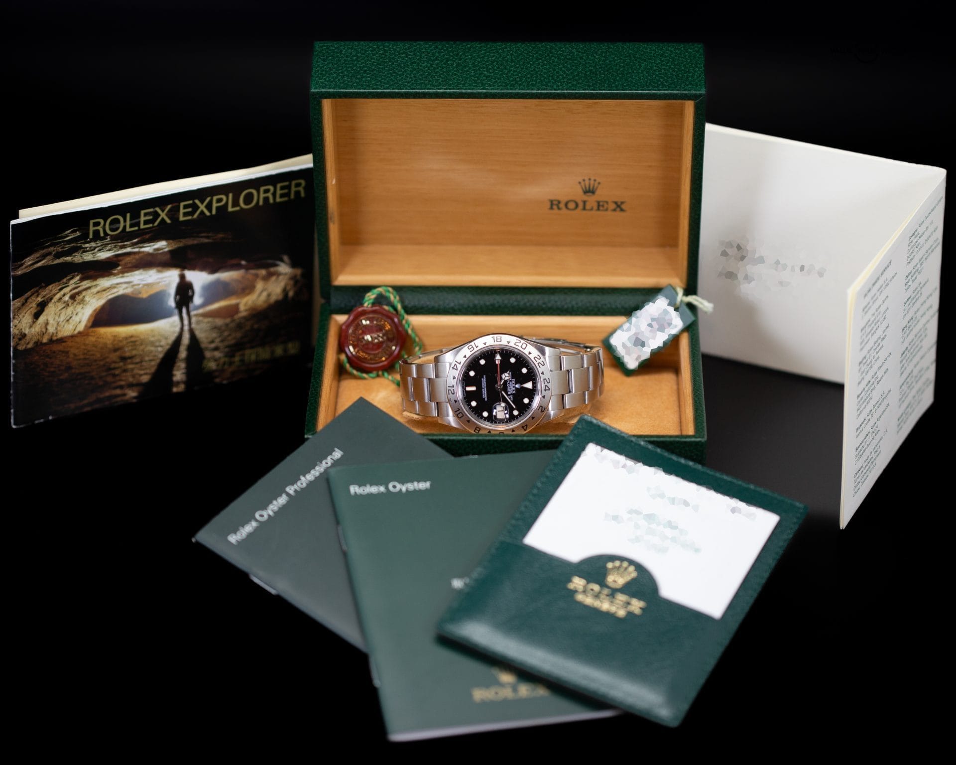 Rolex Explorer II Black Dial | Ref. 16570 | 40mm | F-Serial | Complete Set (2004) - Image 11