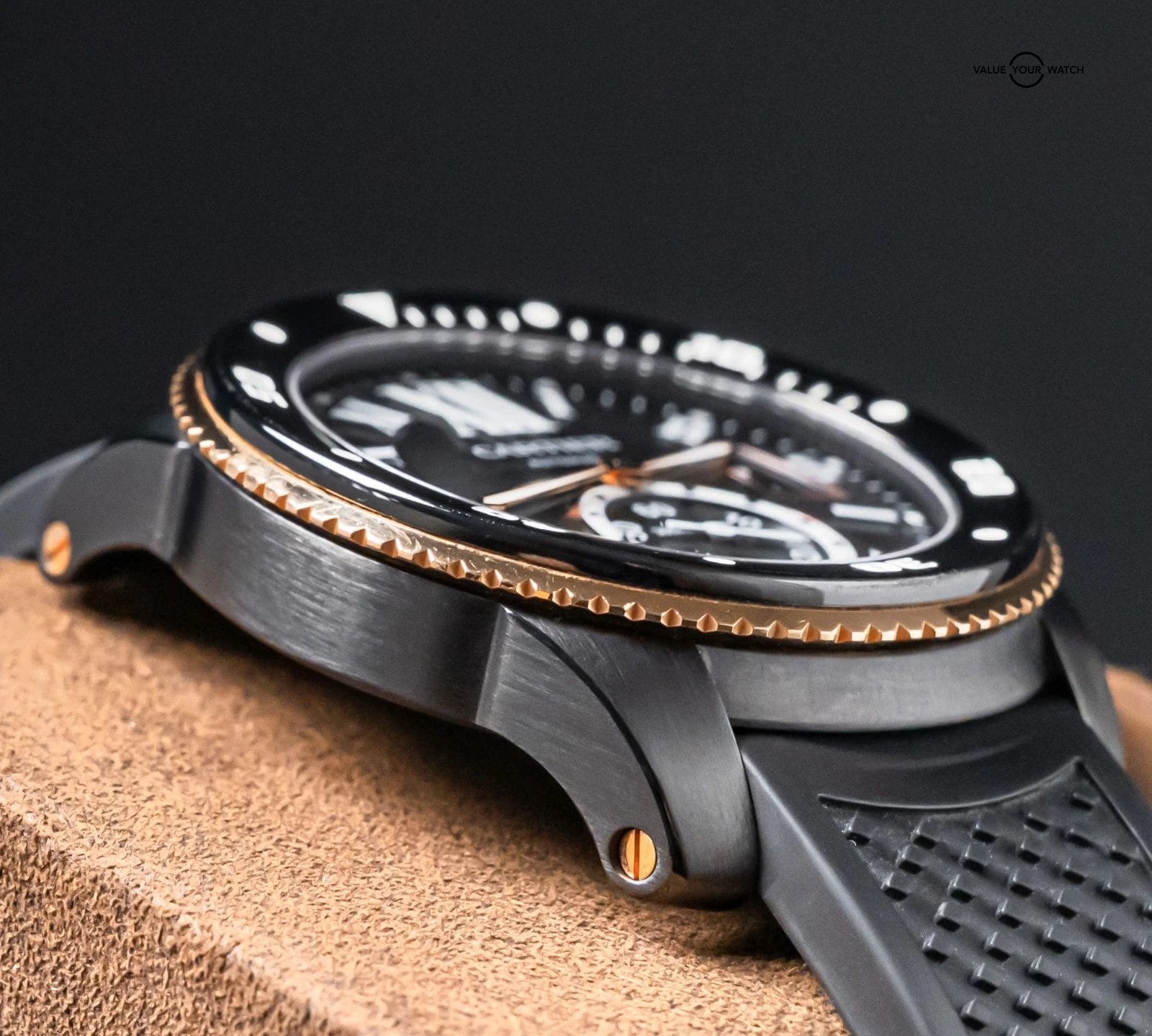 Cartier Calibre de Cartier Diver Two-Tone 18K Rose Gold ADLC $13K MSRP W2CA0004 - Image 10