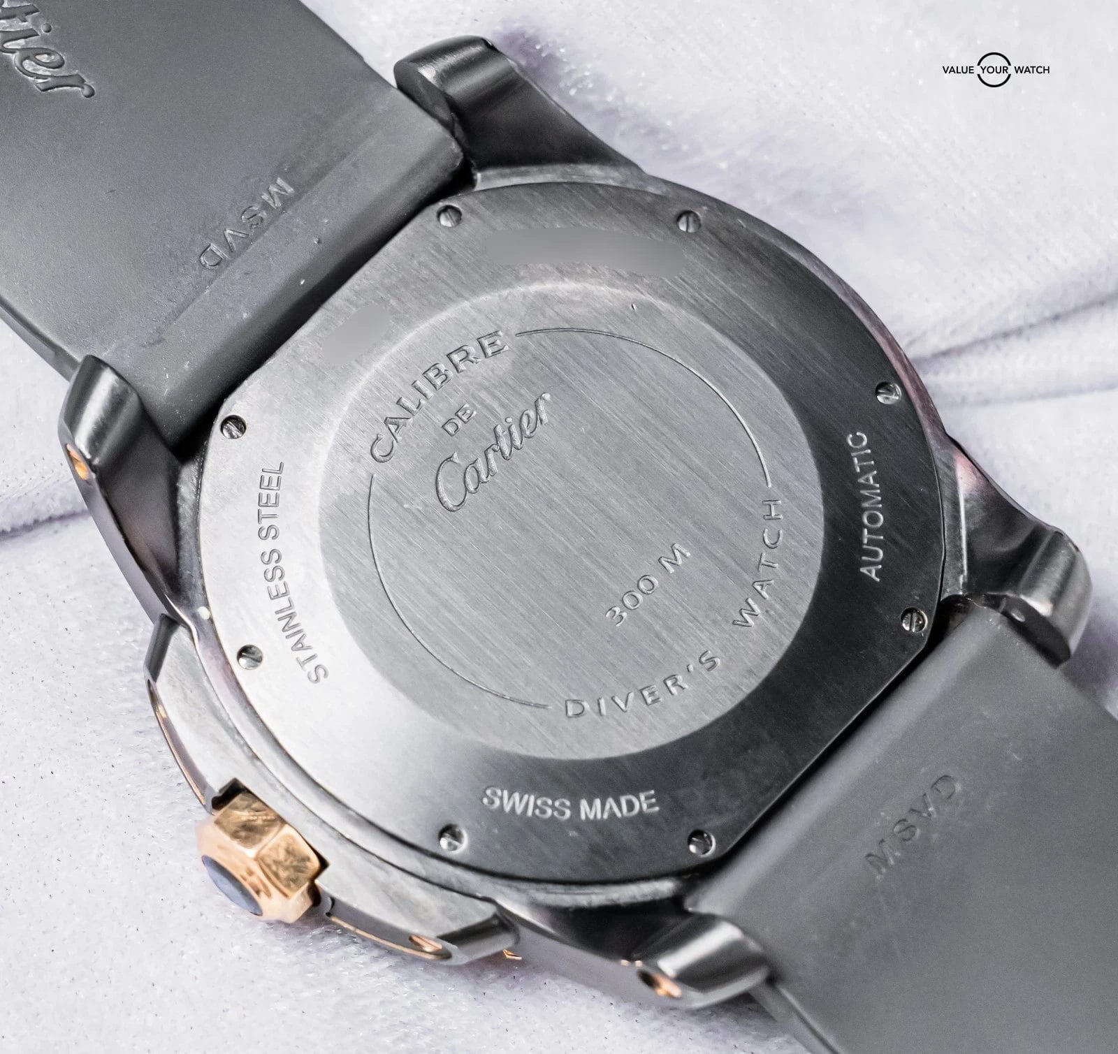 Cartier Calibre de Cartier Diver Two-Tone 18K Rose Gold ADLC $13K MSRP W2CA0004 - Image 14