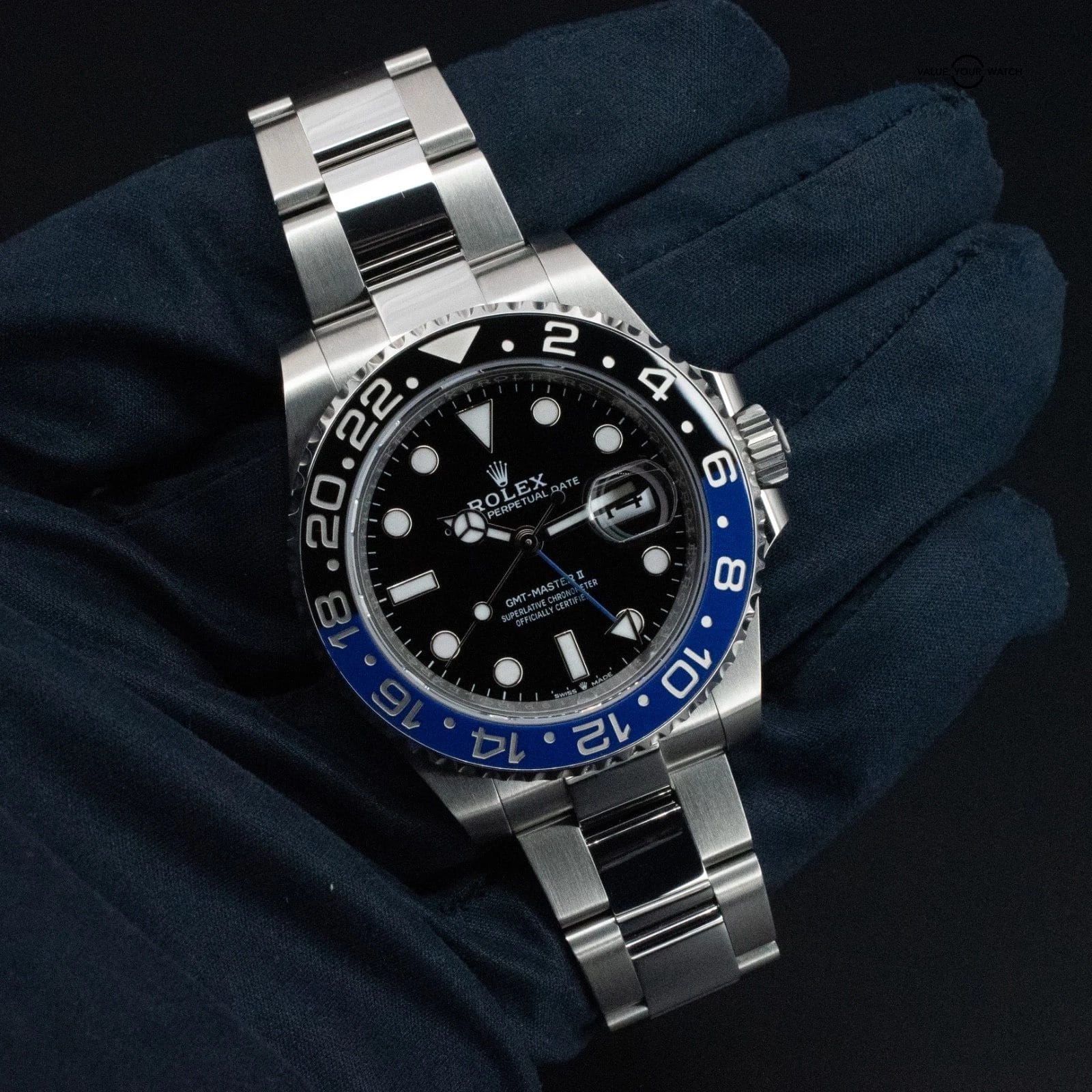 Rolex GMT-Master II 40mm ‘Batman’ on Oyster Bracelet, Ref. 126710BLNR w/ B&P - Image 4