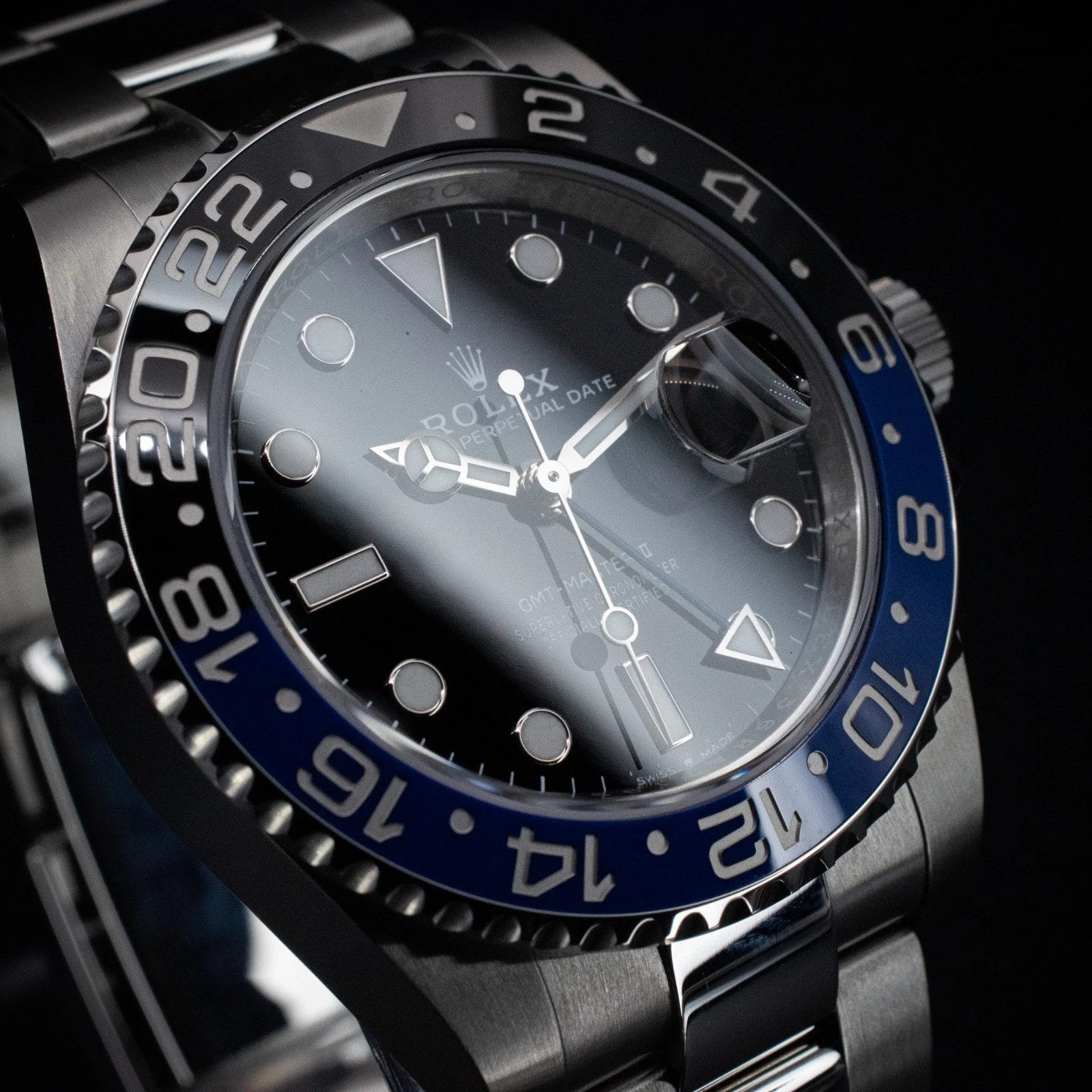Rolex GMT-Master II 40mm ‘Batman’ on Oyster Bracelet, Ref. 126710BLNR w/ B&P - Image 6