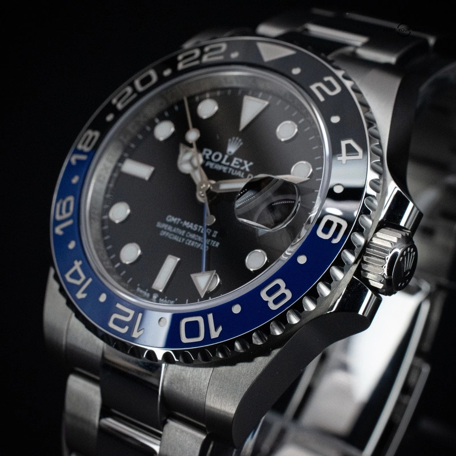 Rolex GMT-Master II 40mm ‘Batman’ on Oyster Bracelet, Ref. 126710BLNR w/ B&P - Image 8