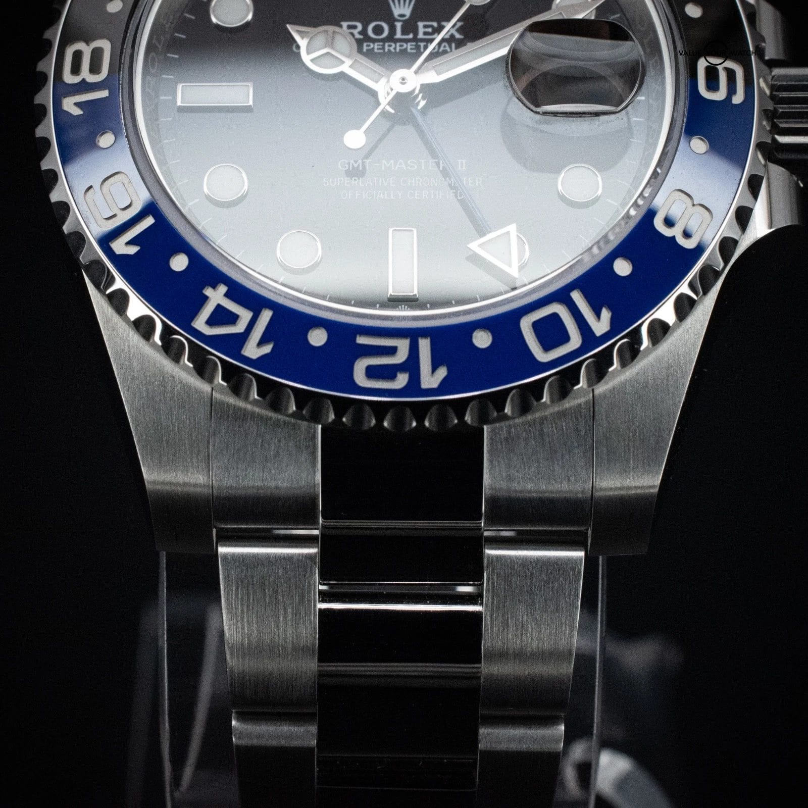 Rolex GMT-Master II 40mm ‘Batman’ on Oyster Bracelet, Ref. 126710BLNR w/ B&P - Image 11