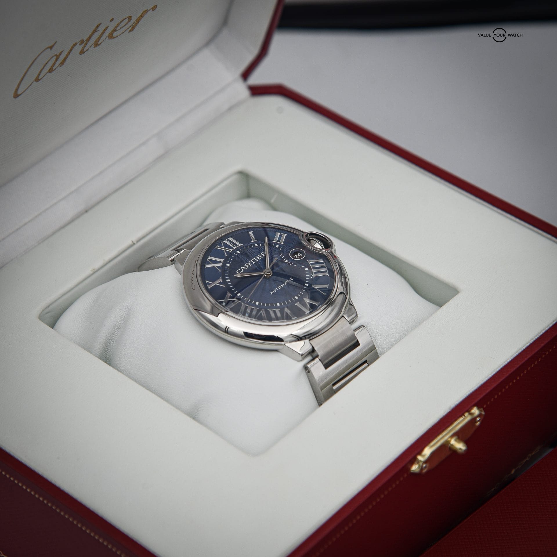 Cartier Ballon Bleu | Ref. WSBB0061 | Blue Dial | 40mm (Full Set) - Image 4