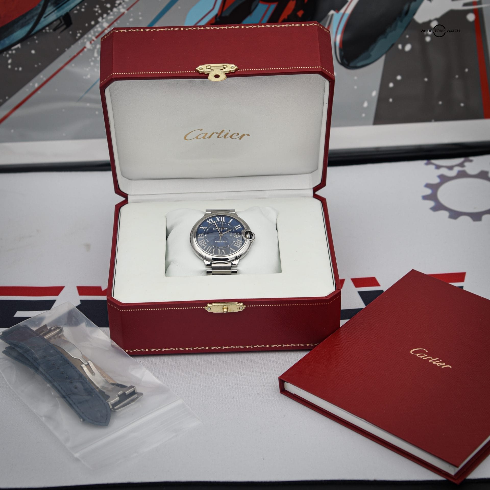 Cartier Ballon Bleu | Ref. WSBB0061 | Blue Dial | 40mm (Full Set) - Image 3