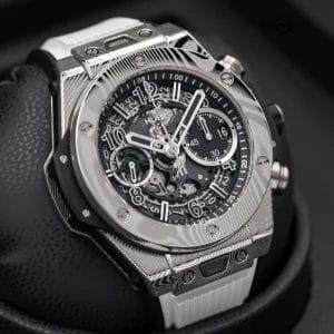 Hublot Big Bang Unico Gourmet 42mm Damascus Steel! Limited run, Full Set! VIDEO
