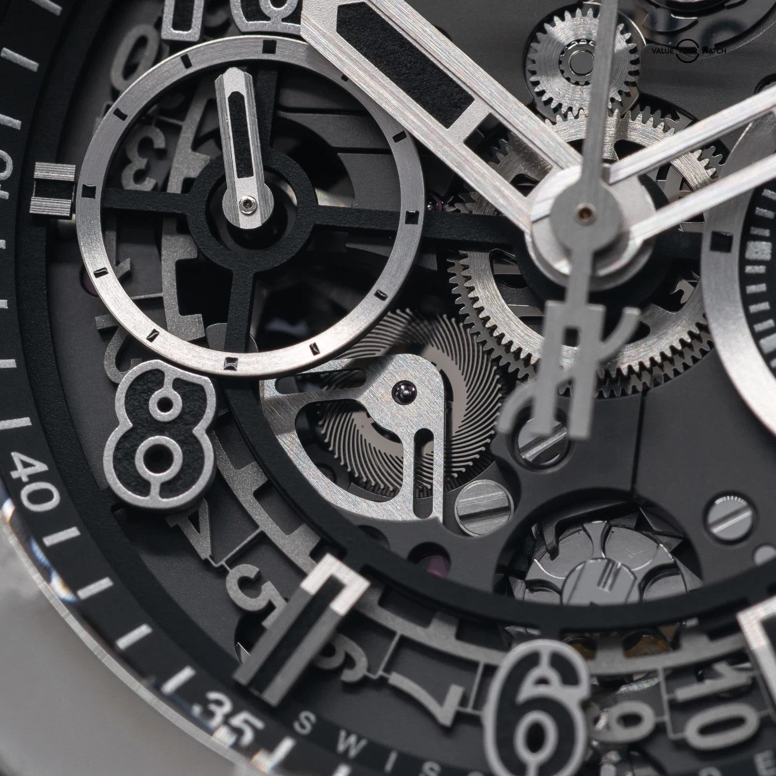 Hublot Big Bang Unico Gourmet 42mm Damascus Steel! Limited run, Full Set! VIDEO - Image 7