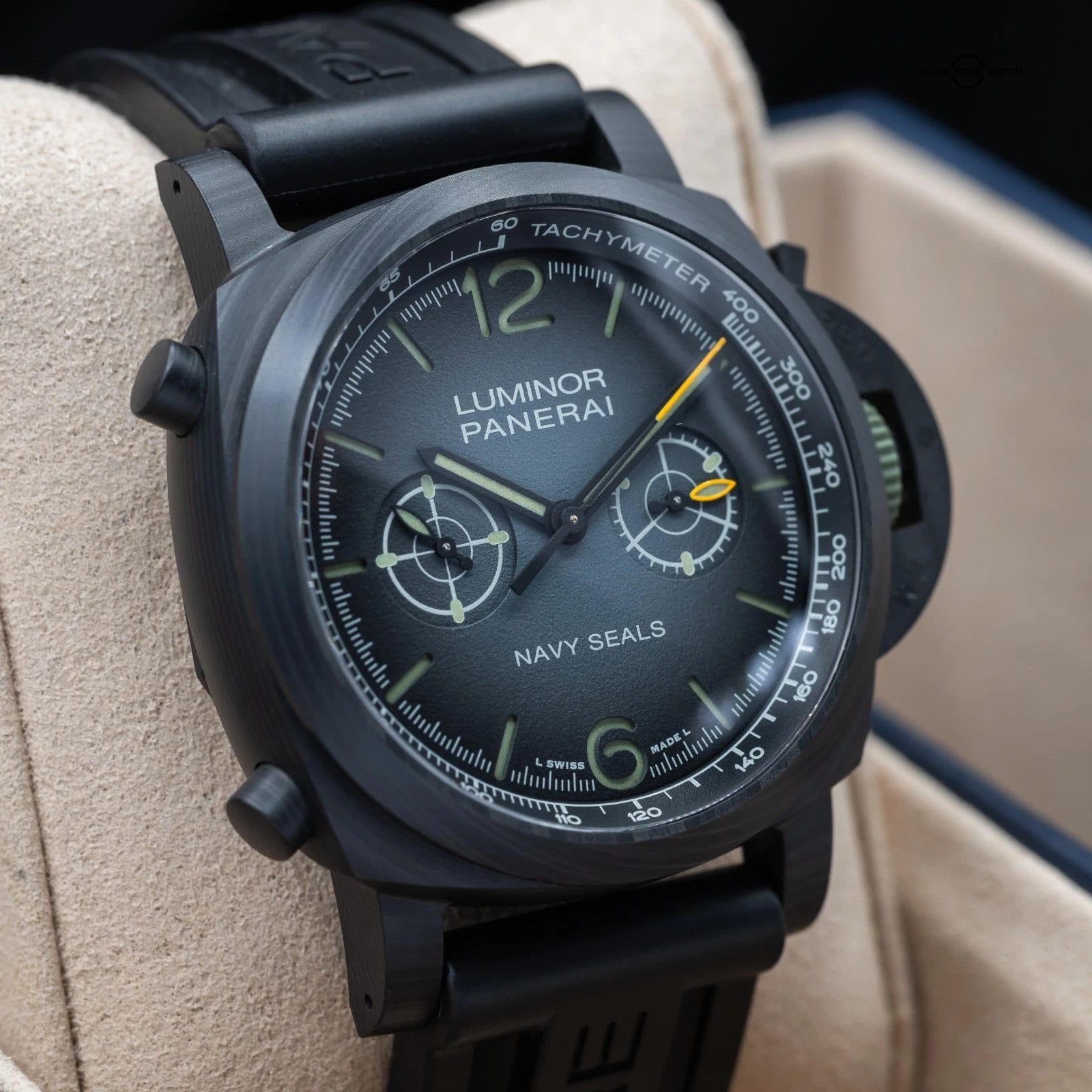 Panerai Luminor Navy Seals Carbotech Chronograph 44mm Full 2024 PAM01419 VIDEO!