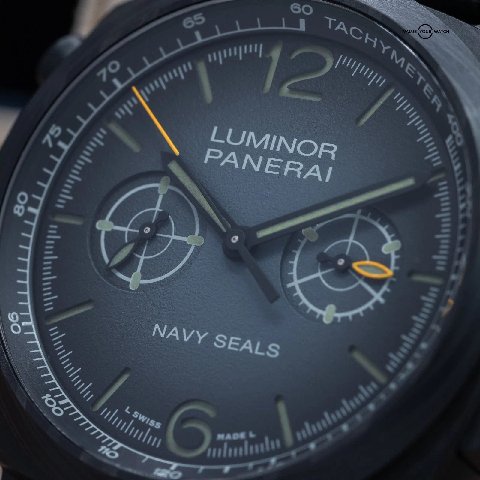 Panerai Luminor Navy Seals Carbotech Chronograph 44mm Full 2024 PAM01419 VIDEO! - Image 5