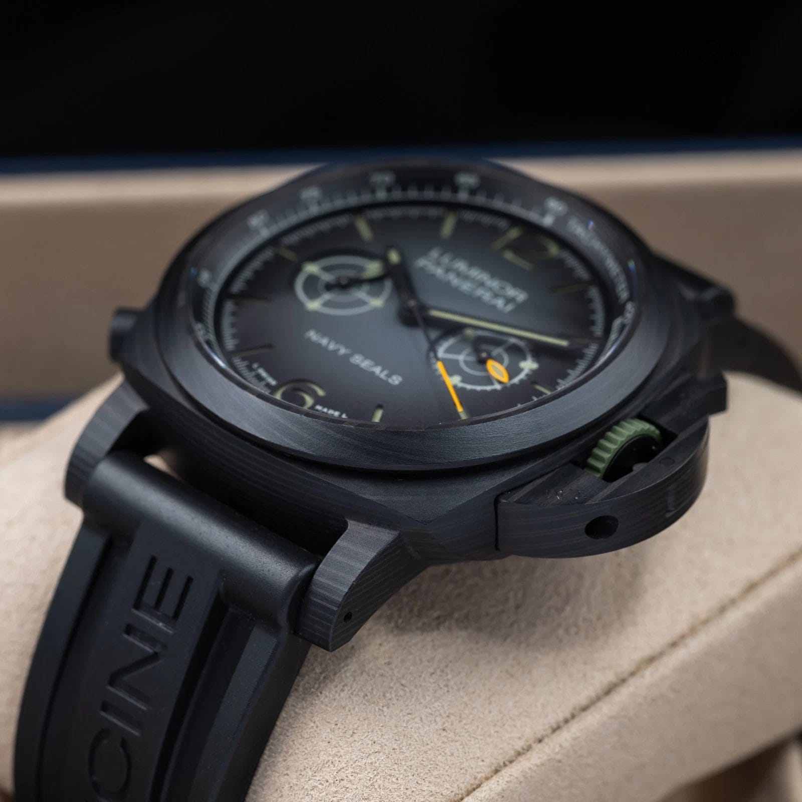 Panerai Luminor Navy Seals Carbotech Chronograph 44mm Full 2024 PAM01419 VIDEO! - Image 6