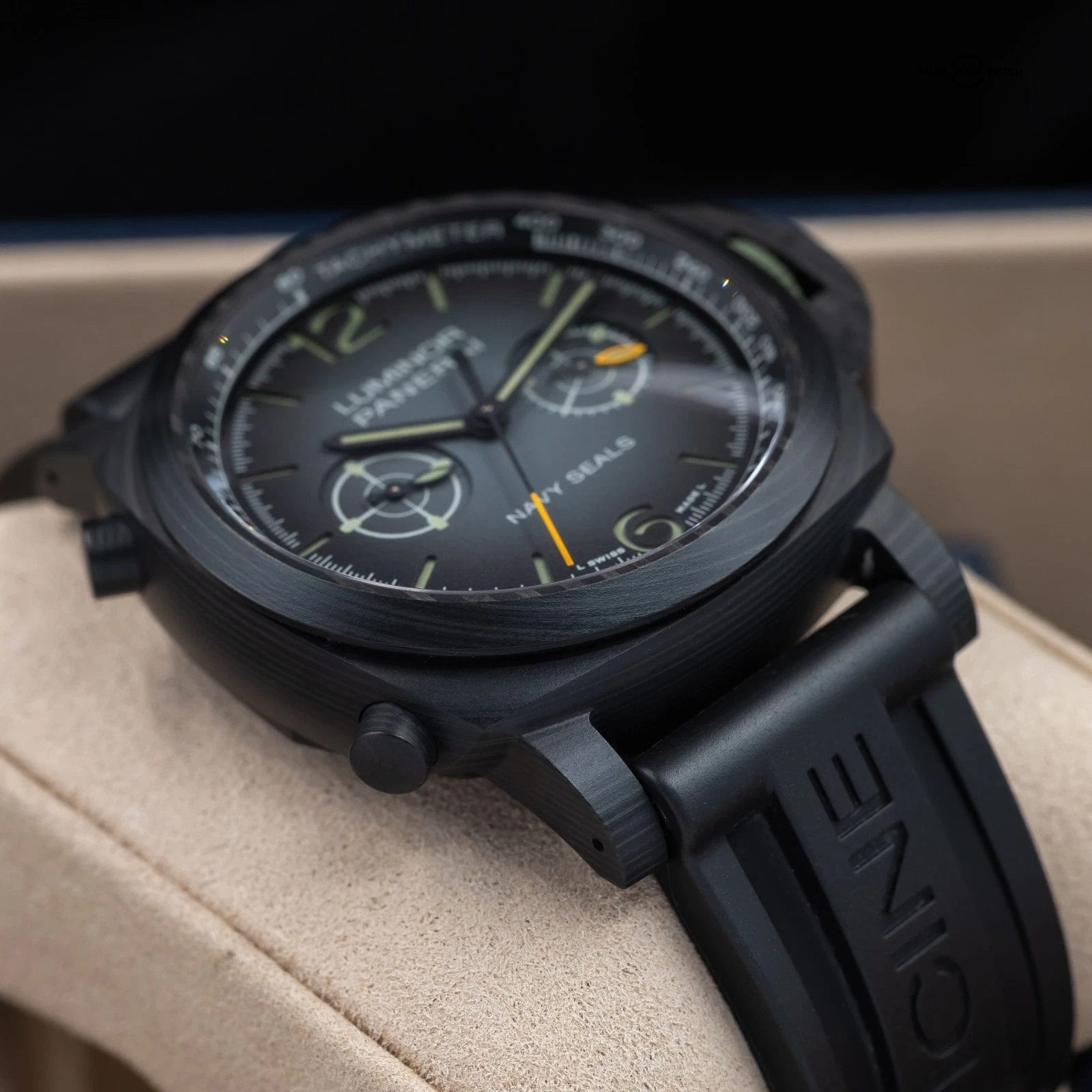 Panerai Luminor Navy Seals Carbotech Chronograph 44mm Full 2024 PAM01419 VIDEO! - Image 8