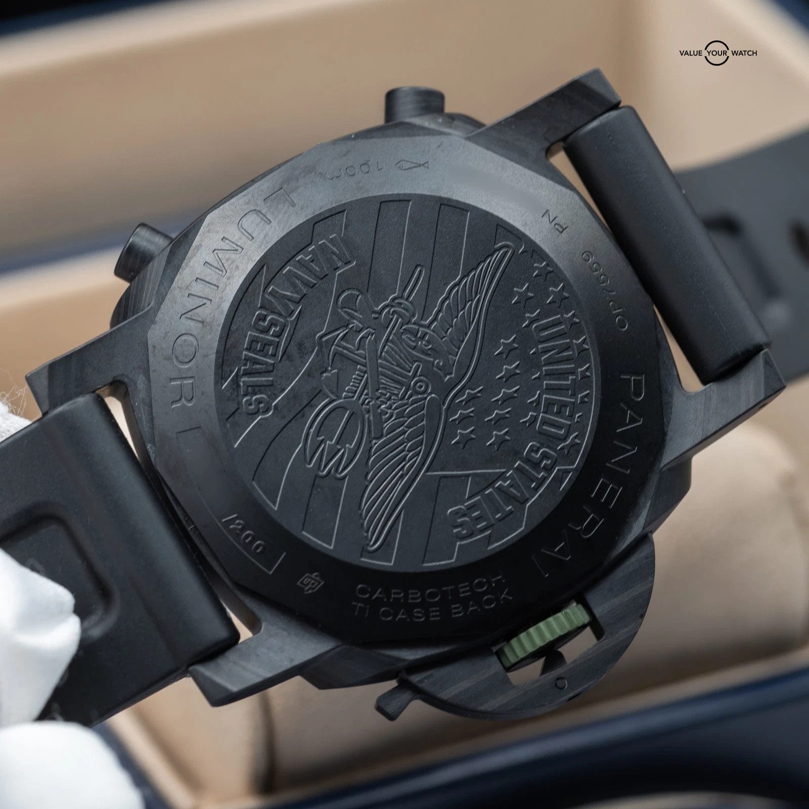 Panerai Luminor Navy Seals Carbotech Chronograph 44mm Full 2024 PAM01419 VIDEO! - Image 12