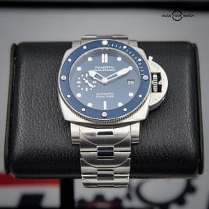 Panerai Submersible “Blu Notte” | Ref. PAM02068 | Blue Dial | 42mm (Full Set)