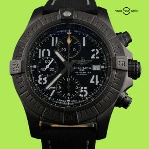 Breitling Avenger 45 Night Mission V13317 – Full Set, Extra Strap