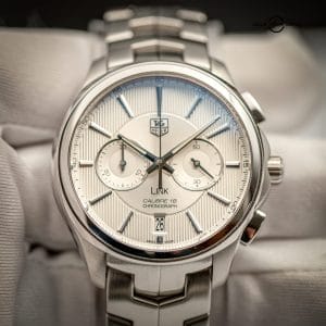 *DISCONTINUED* TAG Heuer Link Calibre 18 | Ref. CAT2111.BA0959 | Silver Dial | 40mm (Full Set)
